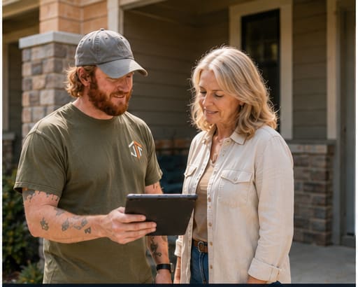 Home inspection preparation for a property about to be listed for sale